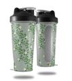 Skin Decal Wrap works with Blender Bottle 28oz Victorian Design Green (BOTTLE NOT INCLUDED)