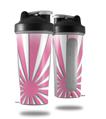 Skin Decal Wrap works with Blender Bottle 28oz Rising Sun Japanese Flag Pink (BOTTLE NOT INCLUDED)
