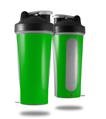 Skin Decal Wrap works with Blender Bottle 28oz Solids Collection Green (BOTTLE NOT INCLUDED)