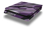 Vinyl Decal Skin Wrap compatible with Sony PlayStation 4 Slim Console Camouflage Purple (PS4 NOT INCLUDED)