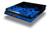 Vinyl Decal Skin Wrap compatible with Sony PlayStation 4 Slim Console HEX Blue (PS4 NOT INCLUDED)