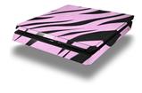 Vinyl Decal Skin Wrap compatible with Sony PlayStation 4 Slim Console Zebra Skin Pink (PS4 NOT INCLUDED)