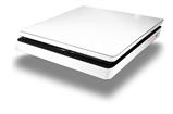 Vinyl Decal Skin Wrap compatible with Sony PlayStation 4 Slim Console Solids Collection White (PS4 NOT INCLUDED)