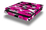Vinyl Decal Skin Wrap compatible with Sony PlayStation 4 Slim Console WraptorCamo Digital Camo Hot Pink (PS4 NOT INCLUDED)