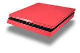 Vinyl Decal Skin Wrap compatible with Sony PlayStation 4 Slim Console Solids Collection Coral (PS4 NOT INCLUDED)