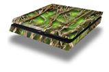 Vinyl Decal Skin Wrap compatible with Sony PlayStation 4 Slim Console WraptorCamo Grassy Marsh Camo Neon Green (PS4 NOT INCLUDED)