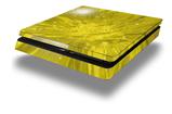 Vinyl Decal Skin Wrap compatible with Sony PlayStation 4 Slim Console Stardust Yellow (PS4 NOT INCLUDED)