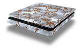 Vinyl Decal Skin Wrap compatible with Sony PlayStation 4 Slim Console Rusted Metal (PS4 NOT INCLUDED)