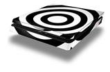 Vinyl Decal Skin Wrap compatible with Sony PlayStation 4 Slim Console Bullseye Black and White (PS4 NOT INCLUDED)