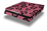 Vinyl Decal Skin Wrap compatible with Sony PlayStation 4 Slim Console Leopard Skin Pink (PS4 NOT INCLUDED)
