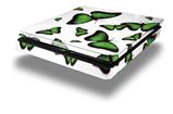 Vinyl Decal Skin Wrap compatible with Sony PlayStation 4 Slim Console Butterflies Green (PS4 NOT INCLUDED)