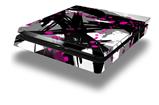 Vinyl Decal Skin Wrap compatible with Sony PlayStation 4 Slim Console Abstract 02 Pink (PS4 NOT INCLUDED)