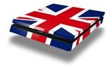 Vinyl Decal Skin Wrap compatible with Sony PlayStation 4 Slim Console Union Jack 02 (PS4 NOT INCLUDED)