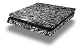 Vinyl Decal Skin Wrap compatible with Sony PlayStation 4 Slim Console Aluminum Foil (PS4 NOT INCLUDED)