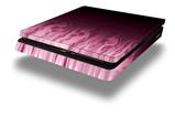 Vinyl Decal Skin Wrap compatible with Sony PlayStation 4 Slim Console Fire Pink (PS4 NOT INCLUDED)