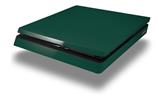 Vinyl Decal Skin Wrap compatible with Sony PlayStation 4 Slim Console Solids Collection Hunter Green (PS4 NOT INCLUDED)