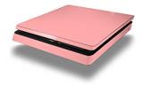Vinyl Decal Skin Wrap compatible with Sony PlayStation 4 Slim Console Solids Collection Pink (PS4 NOT INCLUDED)