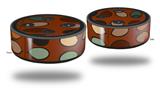 Skin Wrap Decal Set 2 Pack for Amazon Echo Dot 2 - Leafy (2nd Generation ONLY - Echo NOT INCLUDED)