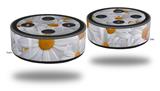 Skin Wrap Decal Set 2 Pack for Amazon Echo Dot 2 - Daisys (2nd Generation ONLY - Echo NOT INCLUDED)