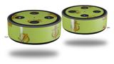 Skin Wrap Decal Set 2 Pack for Amazon Echo Dot 2 - Anchors Away Sage Green (2nd Generation ONLY - Echo NOT INCLUDED)