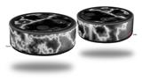 Skin Wrap Decal Set 2 Pack for Amazon Echo Dot 2 - Electrify White (2nd Generation ONLY - Echo NOT INCLUDED)