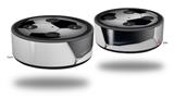 Skin Wrap Decal Set 2 Pack for Amazon Echo Dot 2 - Soccer Ball (2nd Generation ONLY - Echo NOT INCLUDED)