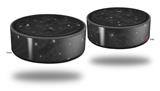 Skin Wrap Decal Set 2 Pack for Amazon Echo Dot 2 - Stardust Black (2nd Generation ONLY - Echo NOT INCLUDED)