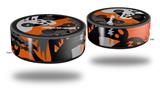 Skin Wrap Decal Set 2 Pack for Amazon Echo Dot 2 - Halloween Ghosts (2nd Generation ONLY - Echo NOT INCLUDED)