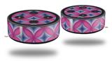 Skin Wrap Decal Set 2 Pack for Amazon Echo Dot 2 - Kalidoscope (2nd Generation ONLY - Echo NOT INCLUDED)