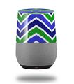 Decal Style Skin Wrap for Google Home Original - Zig Zag Blue Green (GOOGLE HOME NOT INCLUDED)