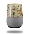 Decal Style Skin Wrap for Google Home Original - Flowers and Berries Orange (GOOGLE HOME NOT INCLUDED)