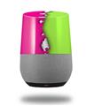 Decal Style Skin Wrap for Google Home Original - Ripped Colors Hot Pink Neon Green (GOOGLE HOME NOT INCLUDED)