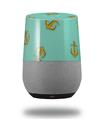 Decal Style Skin Wrap for Google Home Original - Anchors Away Seafoam Green (GOOGLE HOME NOT INCLUDED)