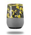 Decal Style Skin Wrap for Google Home Original - WraptorCamo Old School Camouflage Camo Yellow (GOOGLE HOME NOT INCLUDED)