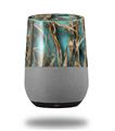 Decal Style Skin Wrap for Google Home Original - WraptorCamo Grassy Marsh Camo Neon Teal (GOOGLE HOME NOT INCLUDED)