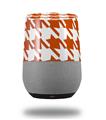 Decal Style Skin Wrap for Google Home Original - Houndstooth Burnt Orange (GOOGLE HOME NOT INCLUDED)