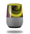 Decal Style Skin Wrap for Google Home Original - Alecias Swirl 01 Yellow (GOOGLE HOME NOT INCLUDED)