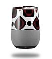 Decal Style Skin Wrap for Google Home Original - Red And Black Squared (GOOGLE HOME NOT INCLUDED)