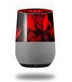 Decal Style Skin Wrap for Google Home Original - Skulls Confetti Red (GOOGLE HOME NOT INCLUDED)
