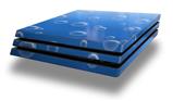 Vinyl Decal Skin Wrap compatible with Sony PlayStation 4 Pro Console Bubbles Blue (PS4 NOT INCLUDED)