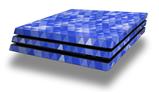 Vinyl Decal Skin Wrap compatible with Sony PlayStation 4 Pro Console Triangle Mosaic Blue (PS4 NOT INCLUDED)