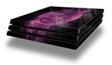 Vinyl Decal Skin Wrap compatible with Sony PlayStation 4 Pro Console Flaming Fire Skull Hot Pink Fuchsia (PS4 NOT INCLUDED)
