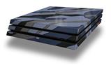 Vinyl Decal Skin Wrap compatible with Sony PlayStation 4 Pro Console Camouflage Blue (PS4 NOT INCLUDED)
