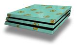 Vinyl Decal Skin Wrap compatible with Sony PlayStation 4 Pro Console Anchors Away Seafoam Green (PS4 NOT INCLUDED)