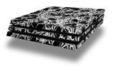 Vinyl Decal Skin Wrap compatible with Sony PlayStation 4 Pro Console Scattered Skulls Black (PS4 NOT INCLUDED)
