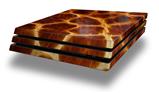 Vinyl Decal Skin Wrap compatible with Sony PlayStation 4 Pro Console Fractal Fur Giraffe (PS4 NOT INCLUDED)