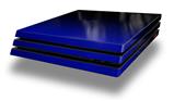 Vinyl Decal Skin Wrap compatible with Sony PlayStation 4 Pro Console Smooth Fades Blue Black (PS4 NOT INCLUDED)
