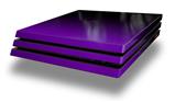 Vinyl Decal Skin Wrap compatible with Sony PlayStation 4 Pro Console Smooth Fades Purple Black (PS4 NOT INCLUDED)