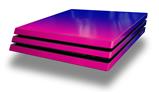 Vinyl Decal Skin Wrap compatible with Sony PlayStation 4 Pro Console Smooth Fades Hot Pink Blue (PS4 NOT INCLUDED)