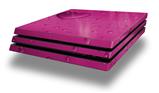 Vinyl Decal Skin Wrap compatible with Sony PlayStation 4 Pro Console Raining Fuschia Hot Pink (PS4 NOT INCLUDED)